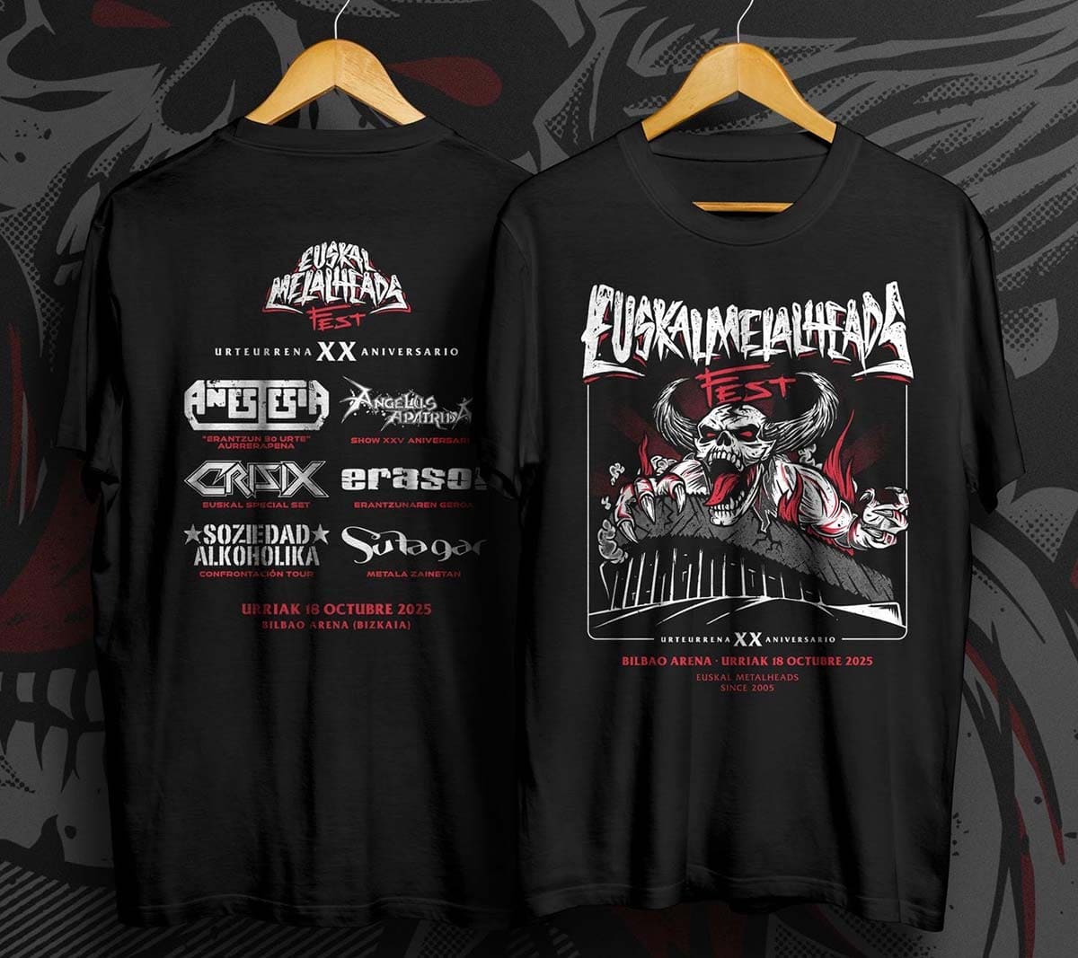 Camiseta "Fest Demon" Bandas